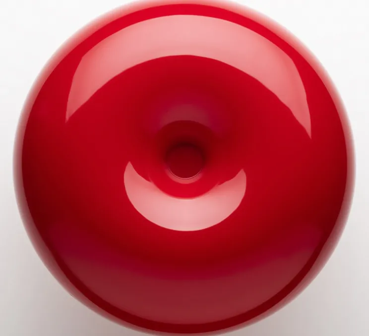 Lampe à poser, Nessino Edition spéciale, rouge, Ø32cm, H22,3cm - Artemide