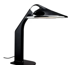 Lampe à poser, Niwaki, noir et chrome, LED, dim, 2700K, 1300 lm, L14cm, H42,2cm - DCW éditions Paris