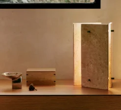 Lampe à poser, Oeste, Sable, LED, dim, 2700K, 155 lm, Ø17,5cm, H36cm - Ferm Living