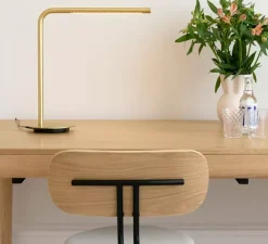 Lampe*Umage Lampe à poser, Omni, , LED, dim, 3000K, 500 lm, L44,7cm, H45,9cm - laiton