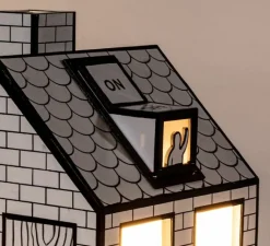 Enfants|Lampe*Seletti Lampe à poser, On-off, , Ø16cm, H25cm - blanc