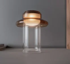 Lampe*A-N-D Lampe à poser, Pace 28, , LED, dim, 1800-3002K, Ø28cm, H32cm - ambre