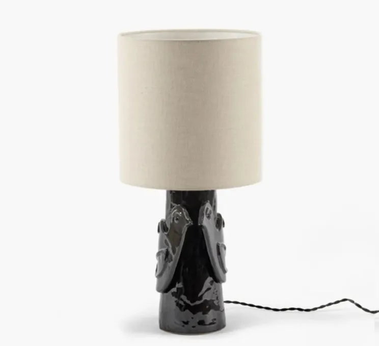 Lampe à poser, Paloma, noir, Ø25cm, H52cm - Serax