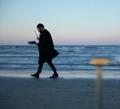 Lampe à poser, Papiria, blanc, LED, dim, 2700-3000-4000K, Ø12cm, H34cm - Karman