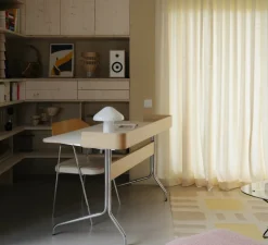 Lampe à poser, Parade 240, blanc coquillage, LED, dim, 2800K, 150 lm, L15,5cm, H24cm - HAY