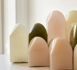 Lampe à poser, Parade 160, rose blush, LED, dim, 2800K, 150 lm, Ø15,5cm, H16cm - HAY