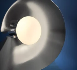 Lampe*Frandsen Lampe à poser, Peel, , L27,5cm, H27,9cm - acier inoxydable brossé