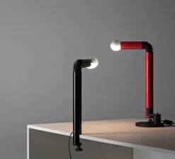 Lampe à poser, Periscopio, noir, L29,9cm, H67,9cm - Stilnovo