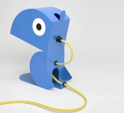 Enfants|Lampe*Bleu Carmin Design Lampe à poser, Perroquet, , L19cm, H23cm - Bleu