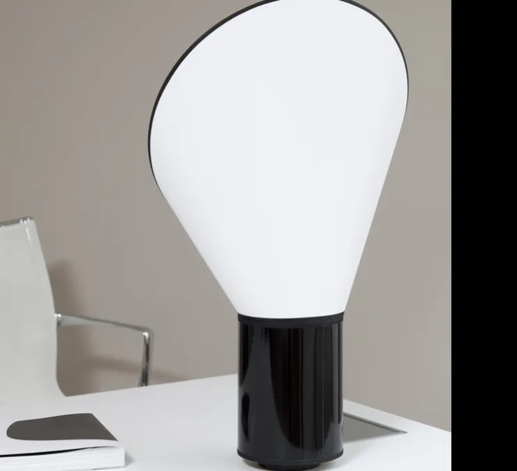 Lampe à poser, Petit Cargo, noir, blanc, H67cm - Designheure