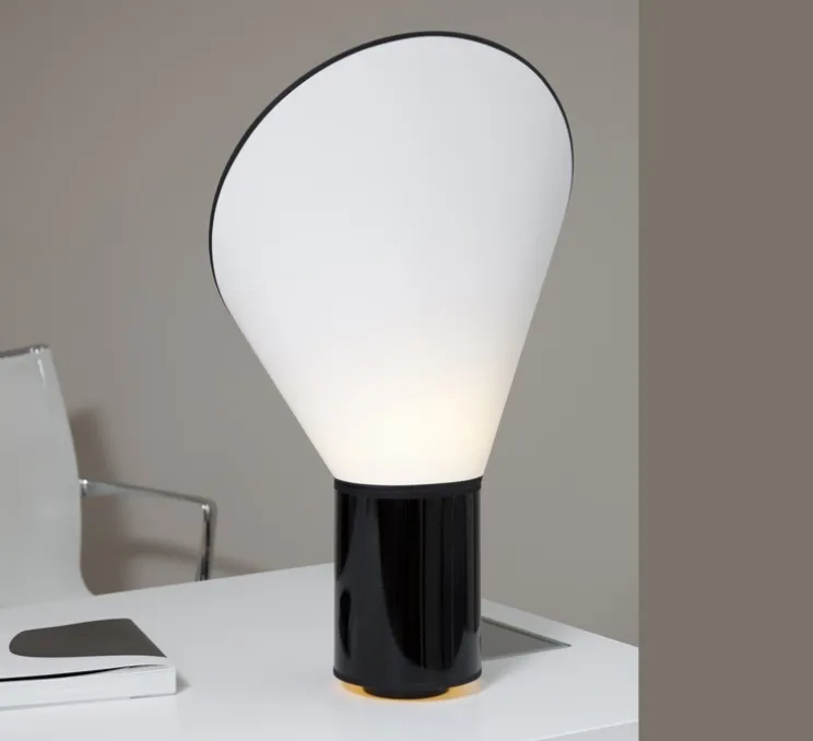 Lampe à poser, Petit Cargo, noir, blanc, H67cm - Designheure