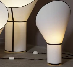 Lampe*DesignHeure Lampe à poser, Petit Cargo, , H67cm - blanc, noir