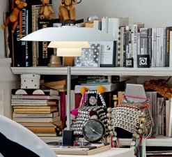 Lampe*Louis Poulsen Lampe à poser, PH 4/3, , Ø45cm, H54cm - blanc