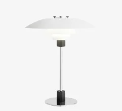 Lampe*Louis Poulsen Lampe à poser, PH 4/3, , Ø45cm, H54cm - blanc
