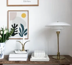 Lampe à poser, PH 3/2, laiton, Ø29cm, H47cm - Louis Poulsen