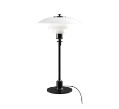 Lampe*Louis Poulsen Lampe à poser, PH 2/1 Lampe de Table, , LED, Ø20cm, H35,5cm - noir brillant