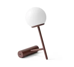 Lampe à poser, Phare, rouge brûlé, LED, 2700K, 100 lm, L13cm, H23cm - Audo Copenhagen