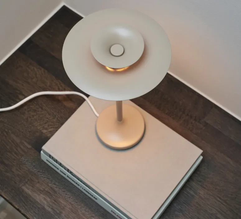 Lampe|Enfants*Belid Lampe à poser, Picasso, , Ø18cm, H34,8cm - nougat