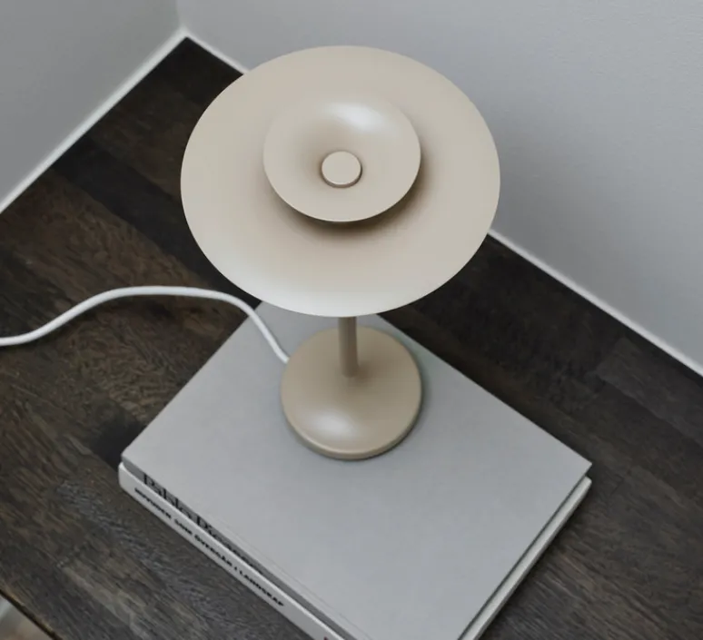 Lampe|Enfants*Belid Lampe à poser, Picasso, , Ø18cm, H34,8cm - nougat