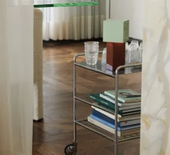 Lampe à poser, Pivot ATD7, rouille, menthe, IP44, Ø10cm, H26cm - Andtradition