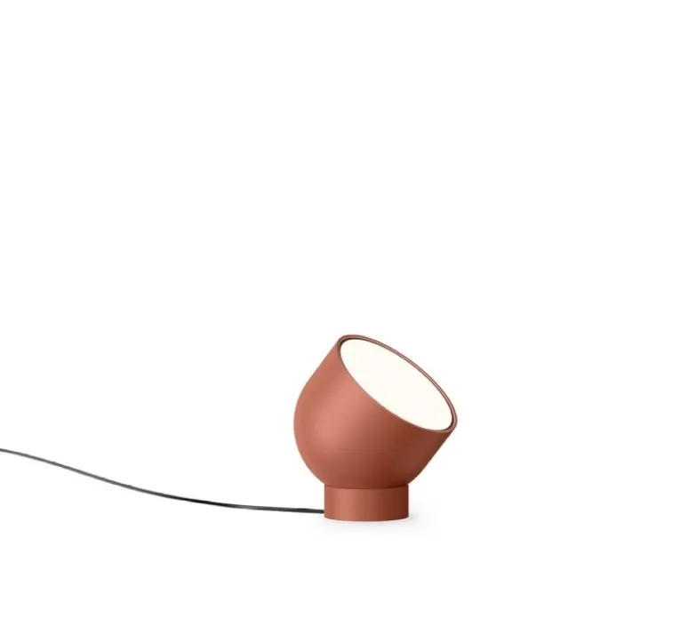 Lampe*Vibia Lampe à poser, Plusminus Solo 6363, , LED, dim, 2700K, 491 lm, Ø10cm, H10cm - terracotta