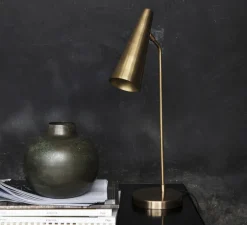 Lampe*House Doctor Lampe à poser, Precise, , L21cm, H52cm - laiton