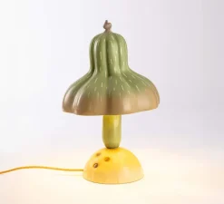 Enfants|Lampe*Seletti Lampe à poser, Pumpkin, Vitamin, , Ø27cm, H42cm - vert