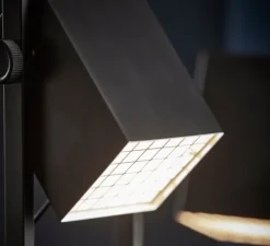 Lampe à poser, Quadro, noir, L11cm, H45cm - Frandsen