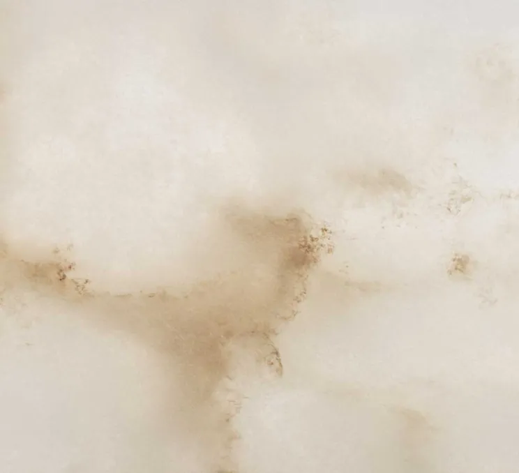 Lampe à poser, Quatre Cent Quarante, Bronze patiné et blanc albâtre, LED, 2700K, 100 lm, L6,1cm, H50cm - Entrelacs