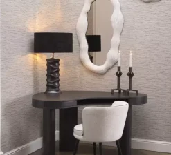 Lampe à poser, Rapho, bronze, abat-jour noir, L50cm, H79,5cm - Eichholtz