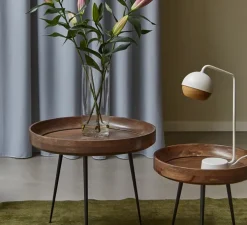 Lampe à poser, Ray , blanc, L12cm, H40cm - Mater