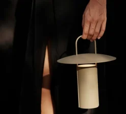 Lampe à poser, Ray, vert, IP44, LED, dim, 2700K, 150 lm, Ø21,2cm, H23,5cm - Audo Copenhagen