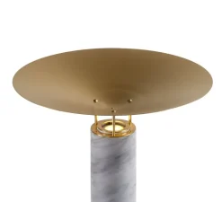 Lampe*Carpyen Lampe à poser, Rebound, , Ø40cm, H39,4cm - Marbre blanc