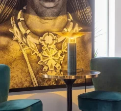 Lampe*Carpyen Lampe à poser, Rebound, , Ø40cm, H39,4cm - Marbre vert