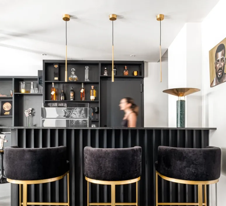 Lampe*Carpyen Lampe à poser, Rebound, , Ø40cm, H39,4cm - Marbre vert