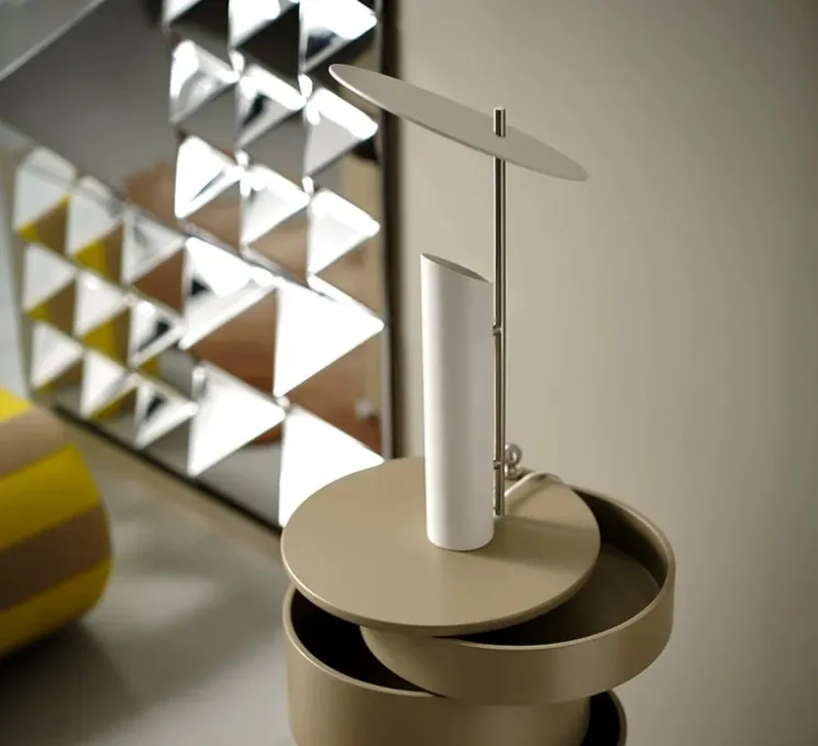 Lampe à poser, Reflect, blanc, L37cm, H50cm - Verpan