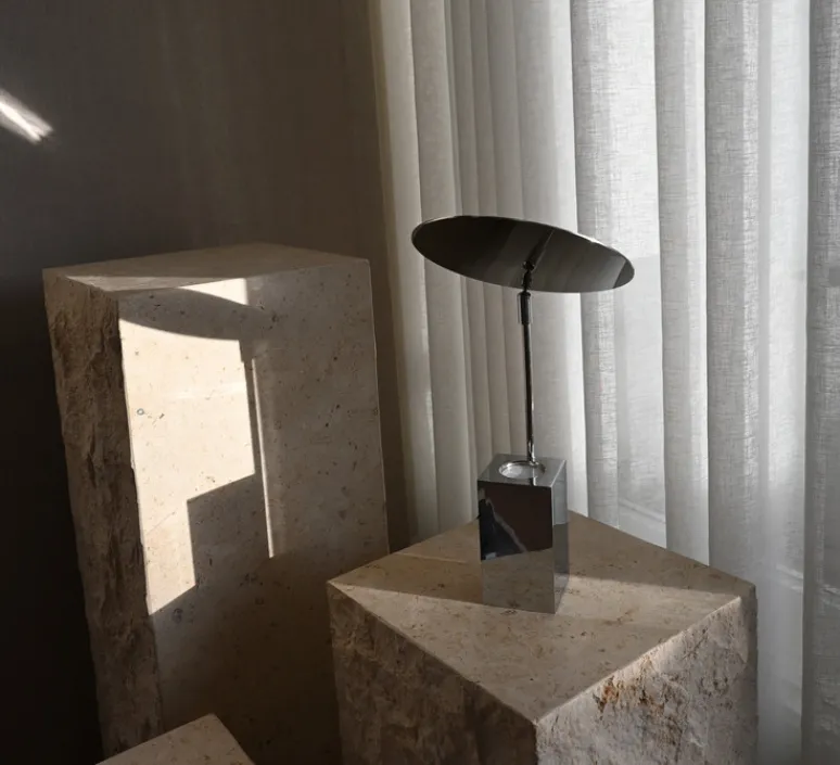 Lampe*101 Copenhagen Lampe à poser, Reflect, , Ø7cm, H39cm - chrome