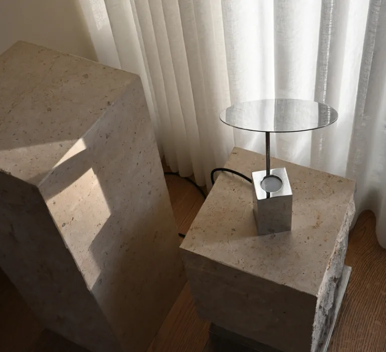 Lampe*101 Copenhagen Lampe à poser, Reflect, , Ø7cm, H39cm - chrome