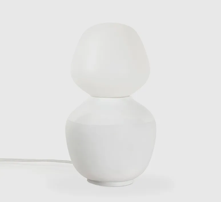 Lampe*Tala Lampe à poser, Reflection Enno, , Ø15cm, H26cm - blanc