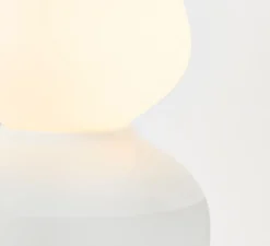 Lampe*Tala Lampe à poser, Reflection Enno, , Ø15cm, H26cm - blanc