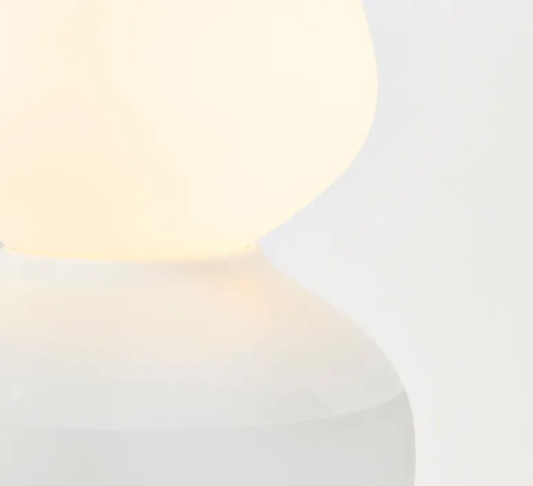 Lampe*Tala Lampe à poser, Reflection Enno, , Ø15cm, H26cm - blanc