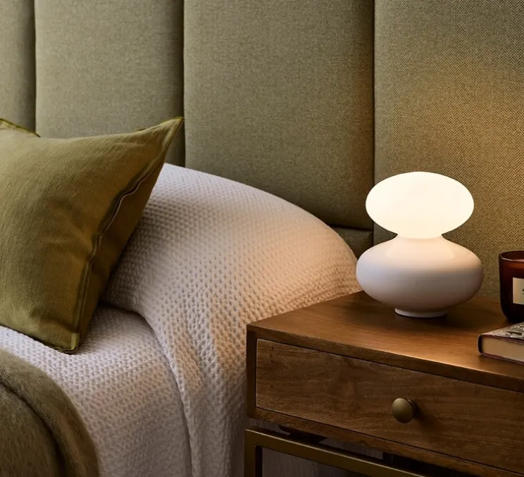 Lampe à poser, Reflection Oval, blanc, Ø19cm, H21cm - Tala