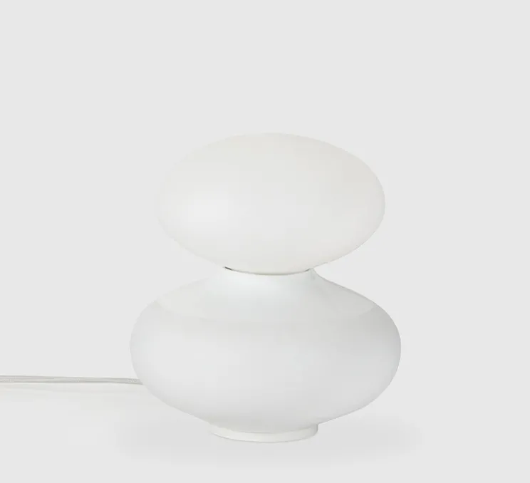 Lampe à poser, Reflection Oval, blanc, Ø19cm, H21cm - Tala