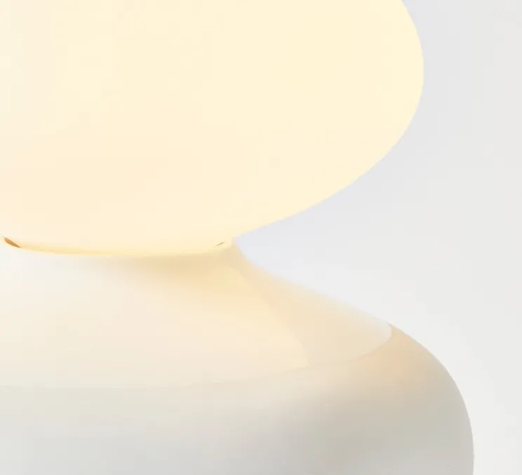 Lampe à poser, Reflection Oval, blanc, Ø19cm, H21cm - Tala