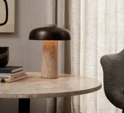 Lampe à poser, Reverse, bronze, H30cm, Ø24cm, dim-to-warm, 2200k-3000k, 560lm - Audo Copenhagen