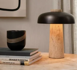 Lampe à poser, Reverse, bronze, H30cm, Ø24cm, dim-to-warm, 2200k-3000k, 560lm - Audo Copenhagen