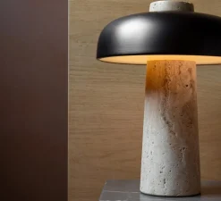 Lampe à poser, Reverse, bronze, H30cm, Ø24cm, dim-to-warm, 2200k-3000k, 560lm - Audo Copenhagen