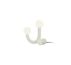 Lampe*Robin Lampe à poser, Rigoberta, , Ø30cm, H32cm - blanc mat