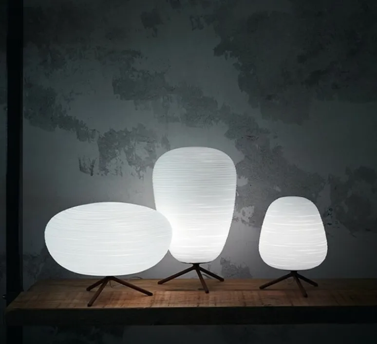 Lampe*Foscarini Lampe à poser, Rituals 2, Tavolo, , E27, ON/OFF, Ø34cm, H25cm - blanc