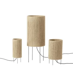 Lampe*Made by Hand Lampe à poser, Ro, , Ø30cm, H80cm - jute